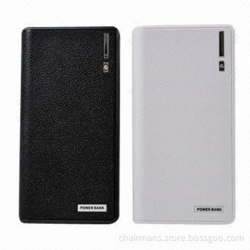 Dual-USB Ports Power Bank, 30,000mAh Capacity, Frosted, Wallet Style Design